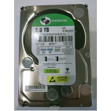 Жорсткий диск 3.5" 2Tb Mediamax Enterprise, SAS, 43Mb, 7200 rpm (WL2000GSAS3272)