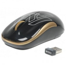 Мишка бездротова A4tech G3-300N Black-Golden