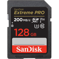 Карта пам'яті  SanDisk 128GB SD class 10 UHS-I U3 V30 Extreme (SDSDXXD-128G-GN4IN)