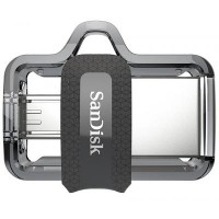 USB флеш накопичувач SANDISK 16GB Ultra Dual Black USB 3.0 OTG (SDDD3-016G-G46)