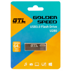 USB флеш накопичувач 64GB GTL U280 Silver (GTL-U280-64)