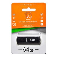 USB флеш накопичувач T&G 64GB 011 Classic Series Black USB 2.0 (TG011-64GBBK)
