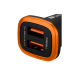Зарядний пристрій Canyon (2USB, 2.1A) Black (CNE-CCA04B)