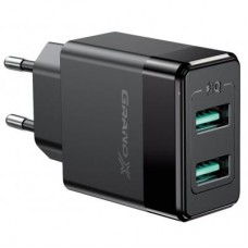 Зарядное устройство Grand-X CH-50 2USB 5V 2,4A (CH-50)