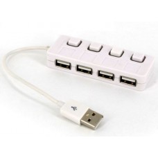 USB-хаб Frime 4-х портовый 2.0 White (FH-20011)