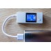 Тестер USB LCDV03 напряжения (4-15V) и тока (0-4A) с проводом, White