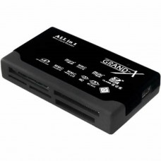 Кардридер Grand-X multi All-in-One 64Gb to 2Tb SDXC CRX05Black