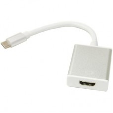 Переходник Type-C to HDMI F 0.15m PowerPlant, KD00AS1272