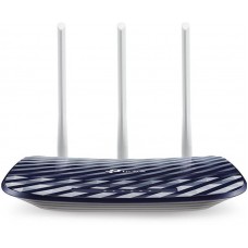 Маршрутизатор TP-Link Archer C20 (AC750, 1*Wan, 4*LAN, 3 антенны, a (до 54 Мбит/с), b (до 11 Мбит/с), g (до 54 Мбит/с), n (до 150 Мбит/с), n (до 300 Мбит/с), ac (до 433 Мбит/с), входной Інтерфейс - 10/100BASE-TX Ethernet (MDI/MDIX), количество LAN портов 