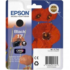 Оригинальный картридж Epson XP103/ 203/ 207, Black
