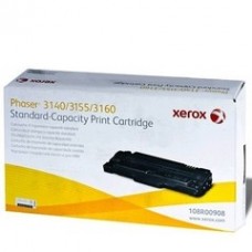 Оригинальный тонер-картридж Xerox Phaser 3140/ 3155/ 3160 (108R00908, 1500 стр)