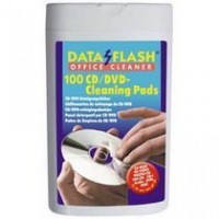 Чистящие салфетки для CD/DVD DataFlash 100шт (DF1521)