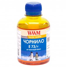Чернила WWM для Epson Stylus CX3700/ T26/ TX106/ S22/ SX125, Yellow, E73/Y, 200г. Чернила WWM для Epson Stylus CX3700/ T26/ TX106/ S22/ SX125, Yellow, E73/Y, 200г.