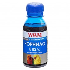 Чернила WWM для Epson StPhoto Cyan, E82C, для Epson Stylus Photo R270/ R390/ R1400/ RX590, 200г.