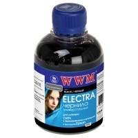 Чернила WWM для Universal Electra, Black, EU/B, 200г.